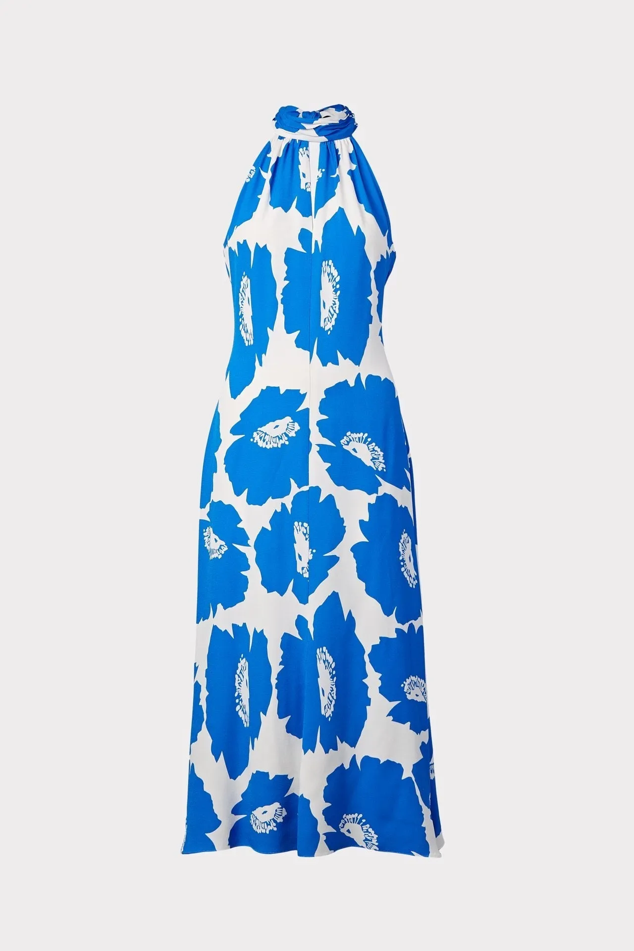Adrian Poppy Floral Viscose Dress