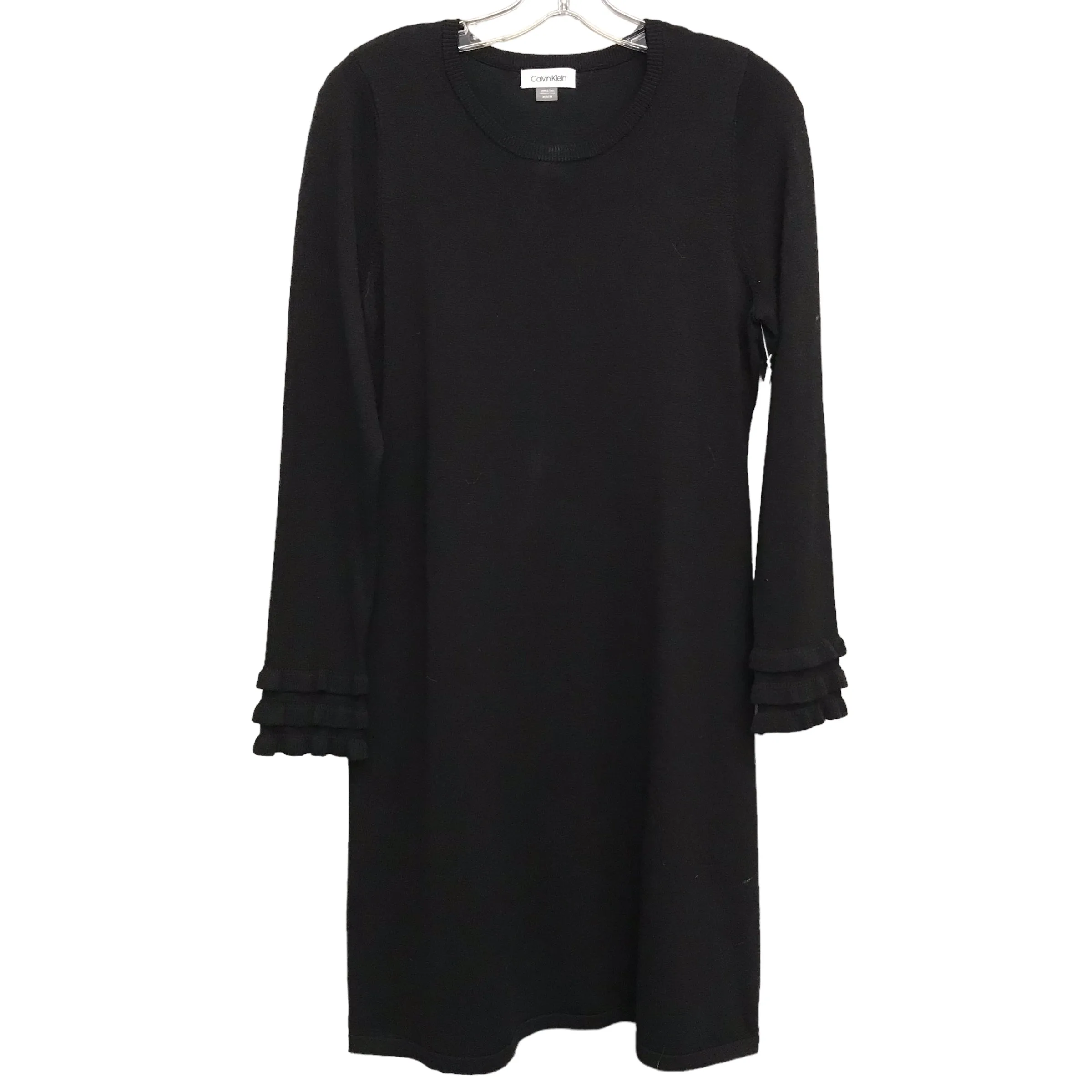 BLACK DRESS SWEATER by CALVIN KLEIN Size:M