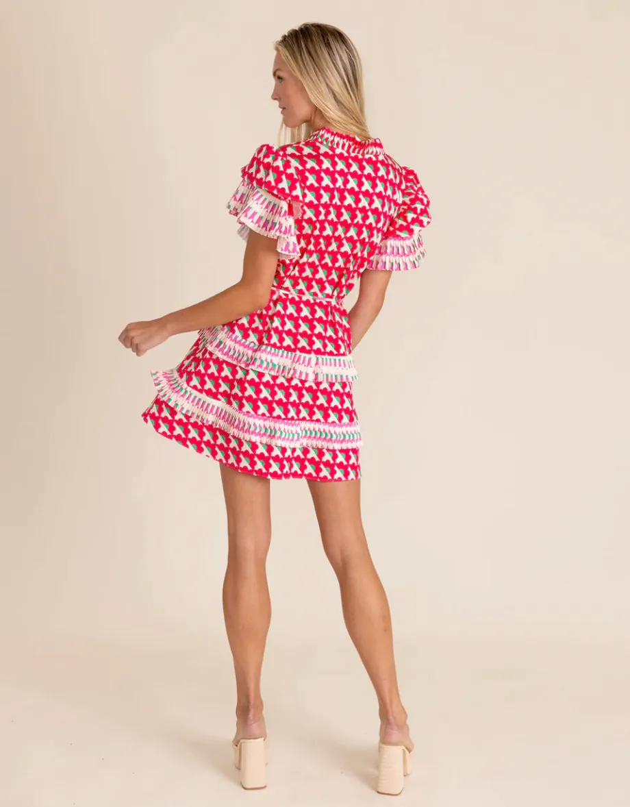 Courtney Dress | Red Pop - XS