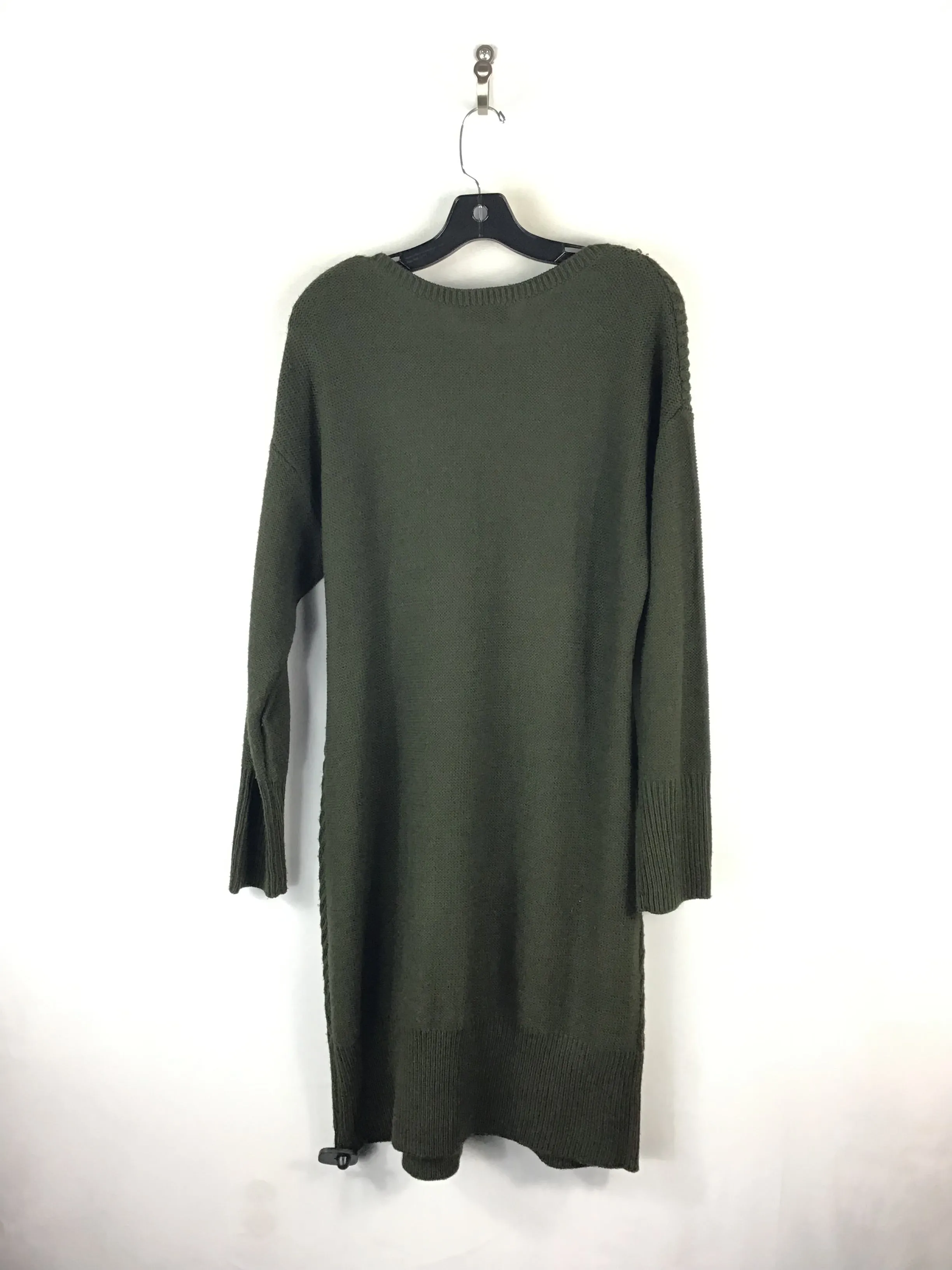 Dress Sweater By Allison Brittney In Green, Size: L