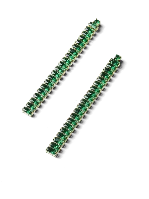 Jaya Green Earrings