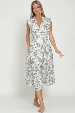 Sadie Floral Midi Dress